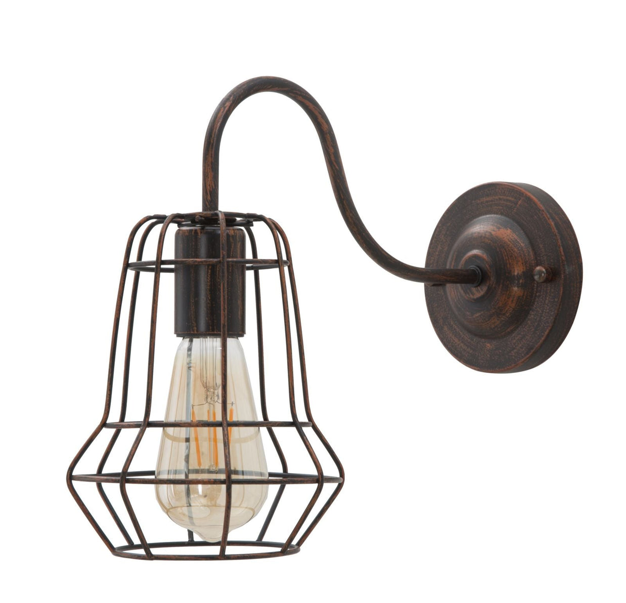 Wandleuchte Industry Dunkel 27,5 cm – Wandlampe