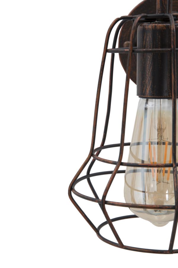 Wandleuchte Industry Dunkel 27,5 cm – Wandlampe