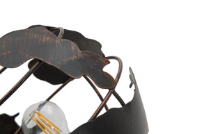 Tischlampe Weltkugel Dunkel 40 cm – Tischleuchte