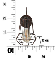 Wandleuchte Industry Dunkel 27,5 cm – Wandlampe