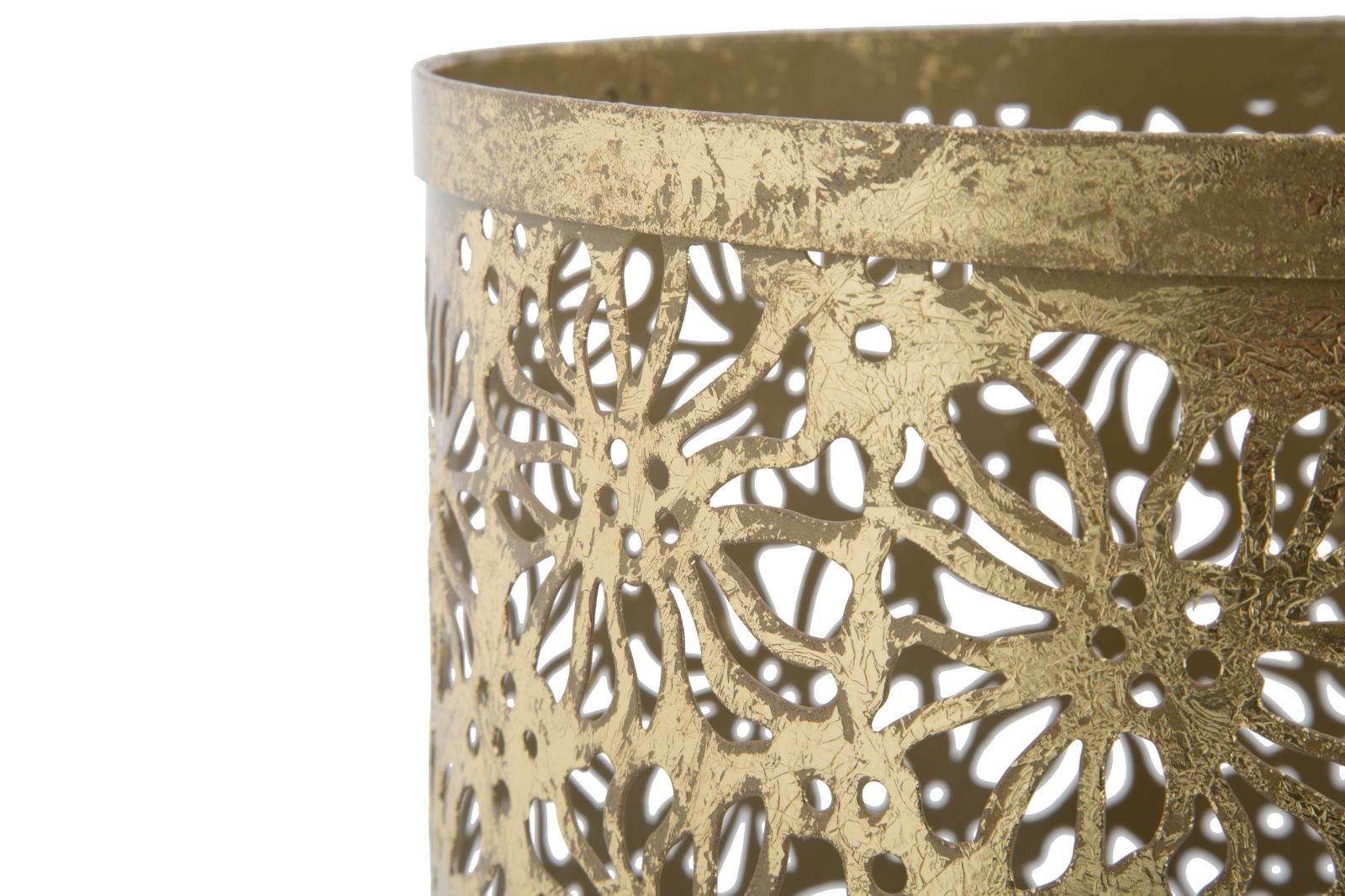 Schirmständer Blumen Gold – Regenschirmhalter Flur