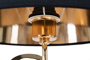 Tischlampe Harts Schwarz Gold 54,5 cm – Tischleuchte