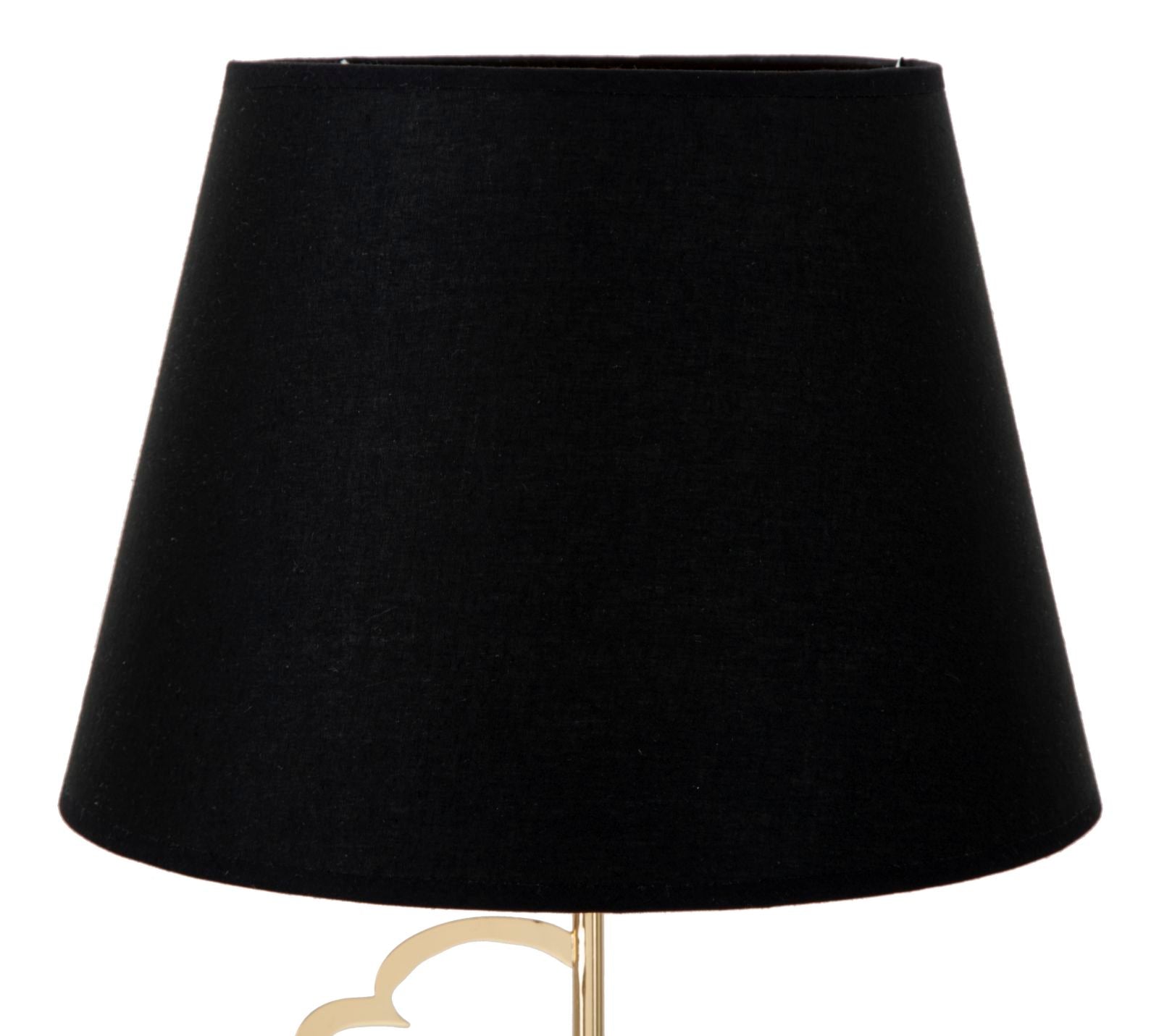 Tischlampe Harts Schwarz Gold 54,5 cm – Tischleuchte