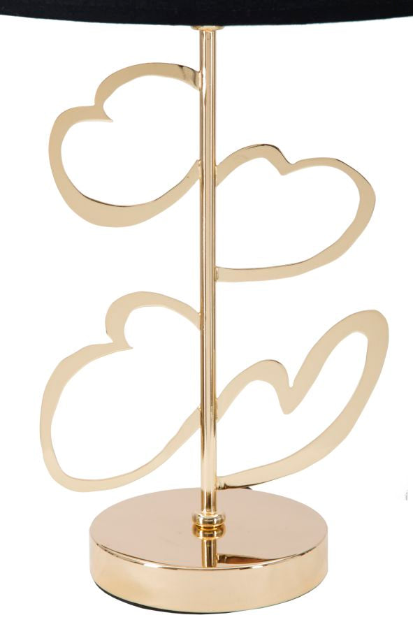 Tischlampe Harts Schwarz Gold 54,5 cm – Tischleuchte