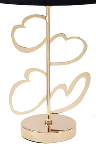 Tischlampe Harts Schwarz Gold 54,5 cm – Tischleuchte