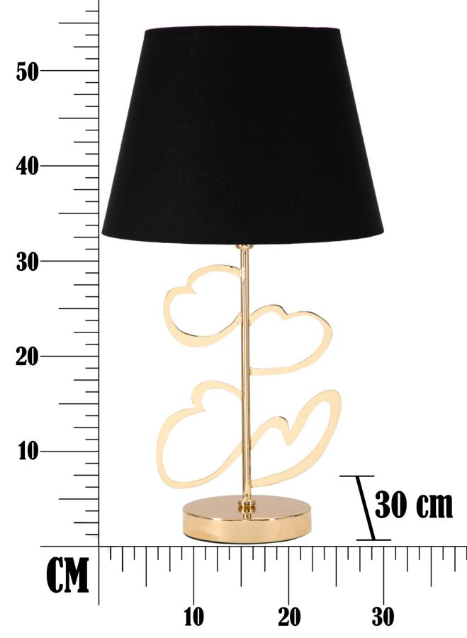 Tischlampe Harts Schwarz Gold 54,5 cm – Tischleuchte