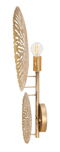 Wandleuchte Simple Gold 46 cm – Wandlampe