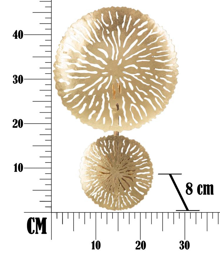 Wandleuchte Simple Gold 46 cm – Wandlampe