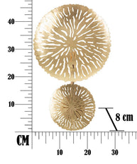 Wandleuchte Simple Gold 46 cm – Wandlampe