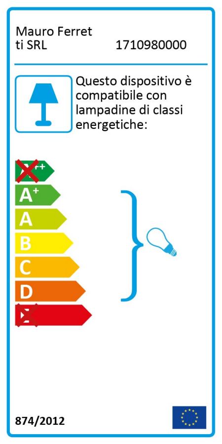Wandleuchte Simple Gold 46 cm – Wandlampe