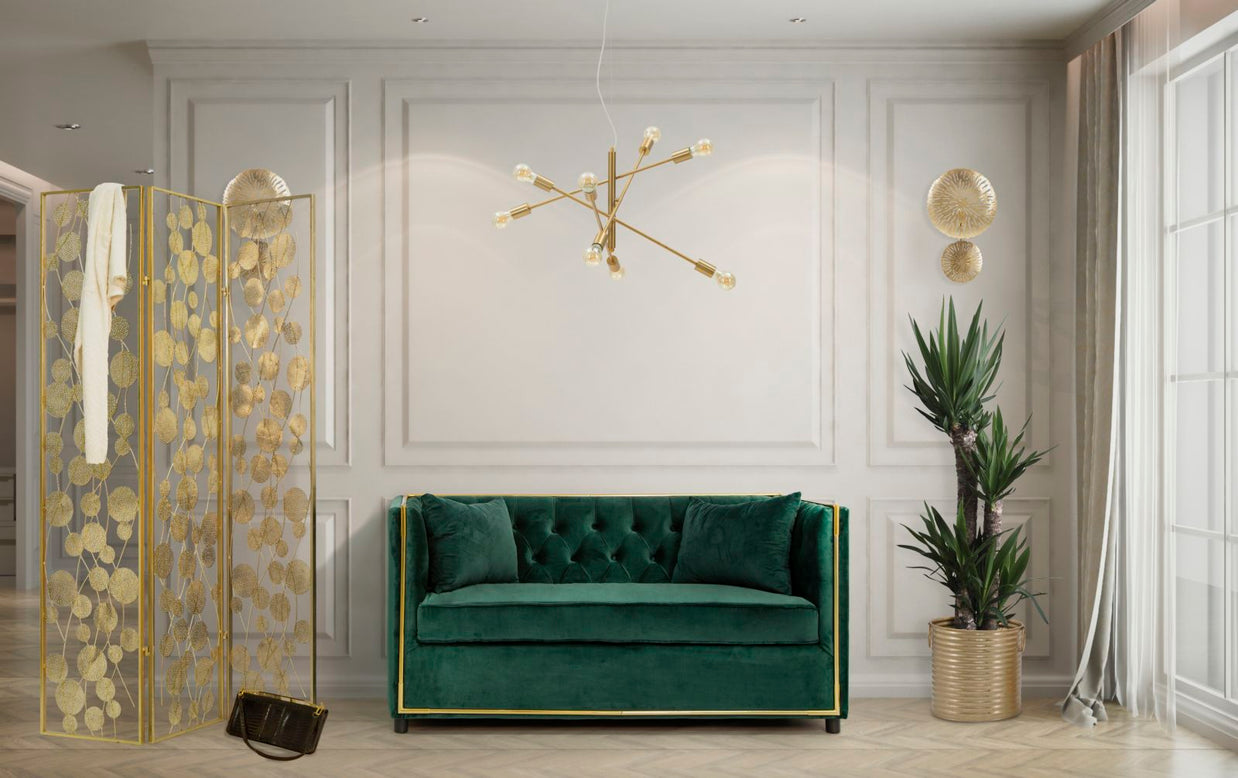 Wandleuchte Simple Gold 46 cm – Wandlampe