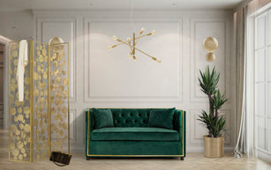 Wandleuchte Simple Gold 46 cm – Wandlampe