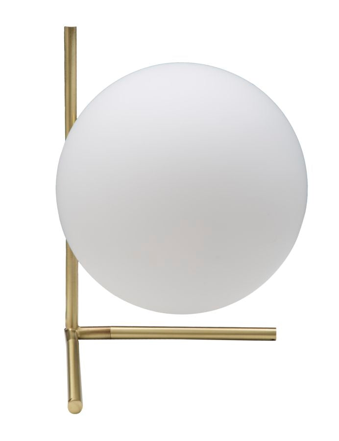 Tischlampe Weiß Gold 27 cm – Tischleuchte
