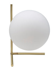Tischlampe Weiß Gold 27 cm – Tischleuchte