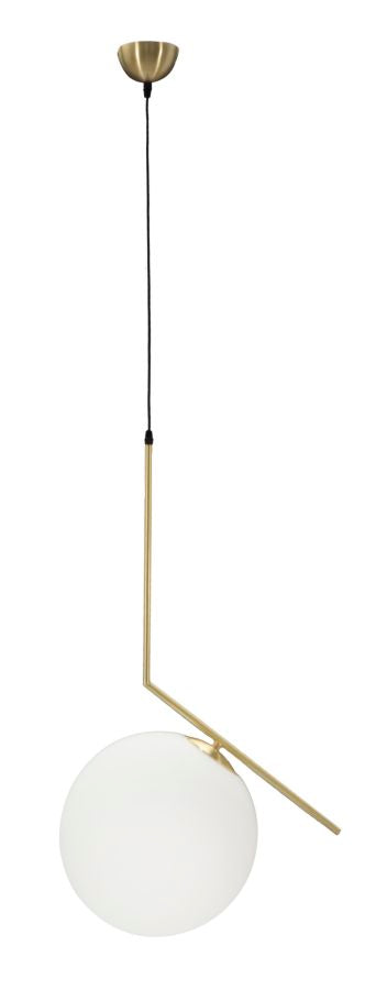 Deckenleuchte Glamy Weiß Gold 100 cm – Deckenlampe