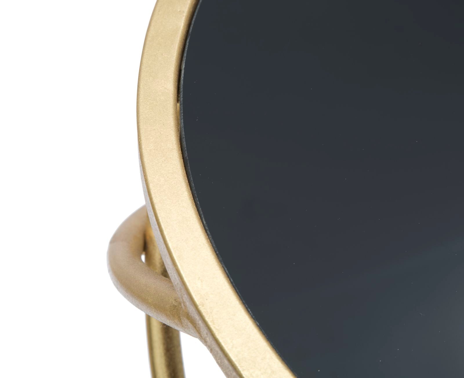 Handyhalter Ring Schwarz Gold 80 cm – Smartphone Halter