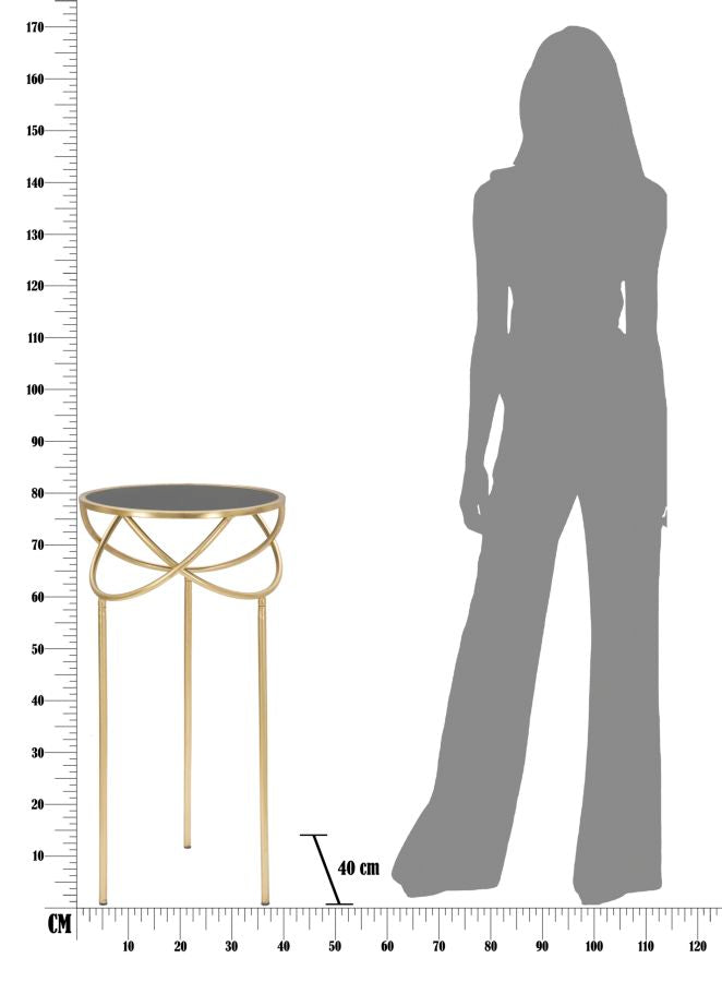 Handyhalter Ring Schwarz Gold 80 cm – Smartphone Halter