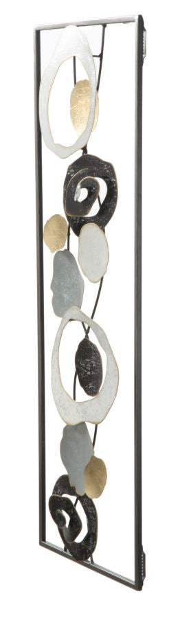 Wandpaneel Blumen Bunt 28,5×74 cm – Wanddeko
