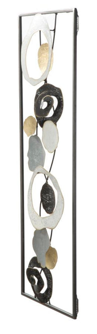 Wandpaneel Blumen Bunt 28,5×74 cm – Wanddeko