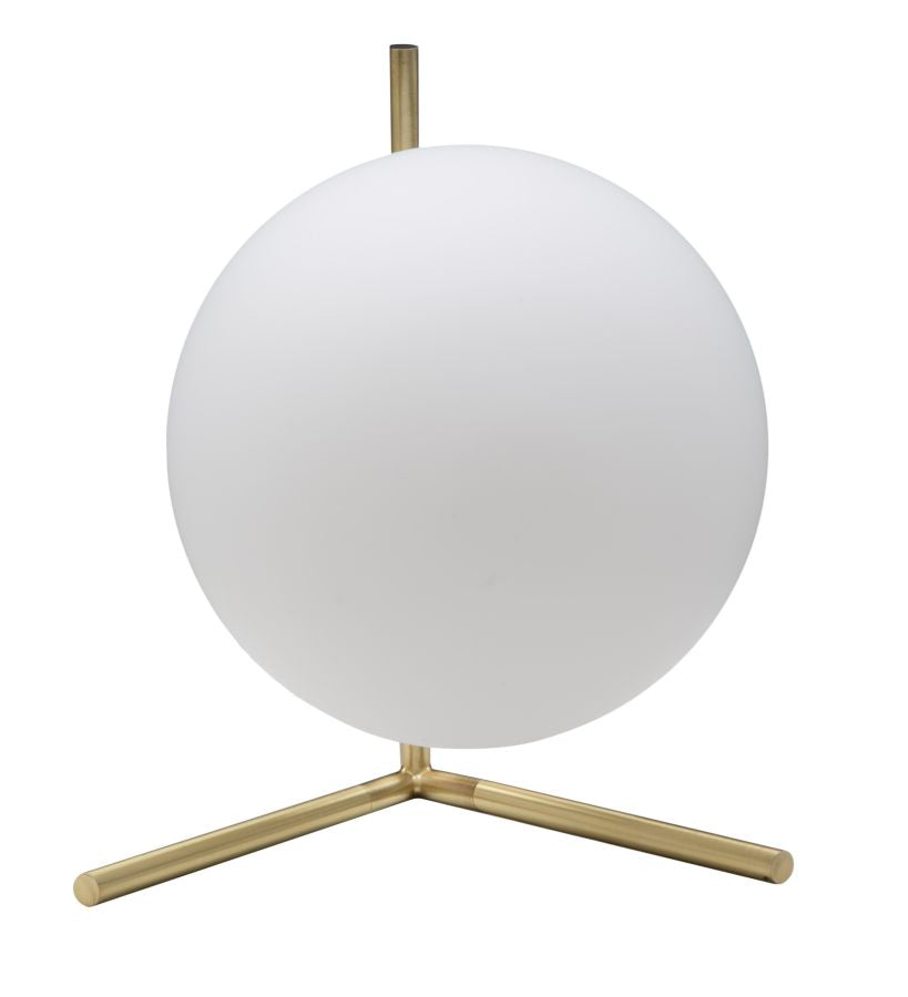 Tischlampe Weiß Gold 27 cm – Tischleuchte
