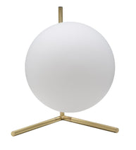 Tischlampe Weiß Gold 27 cm – Tischleuchte