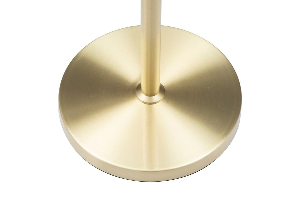 Stehlampe Glamy Weiß Gold 176 cm – Stehleuchte