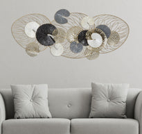 Wandpaneel Blumen Bunt 55 cm – Wanddeko