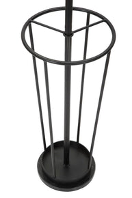 Garderobe Haken Schwarz Gold 176 cm – Schirmständer