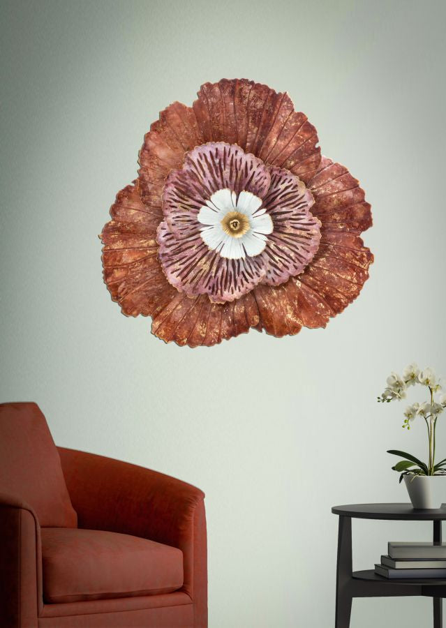 Wandpaneel Blumen Bunt 72 cm – Wanddeko
