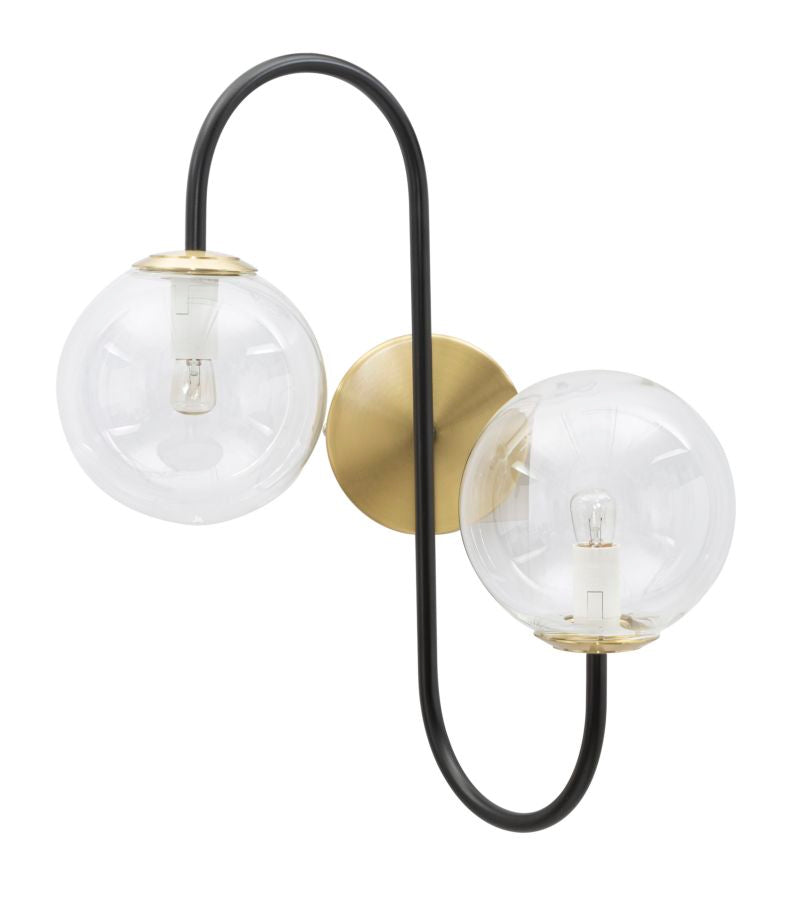 Wandleuchte Schwarz 45 cm – Wandlampe