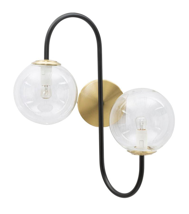 Wandleuchte Schwarz 45 cm – Wandlampe