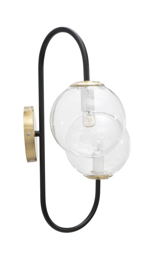Wandleuchte Schwarz 45 cm – Wandlampe
