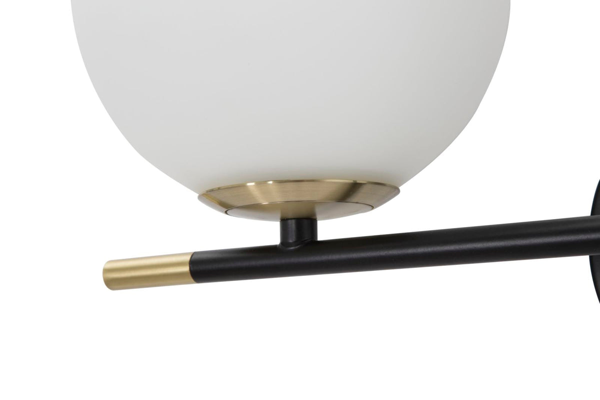 Wandleuchte Darky Gold Weiß 35 cm – Wandlampe