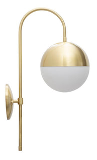Wandleuchte Glamy Street Gold Weiß 51 cm – Wandlampe