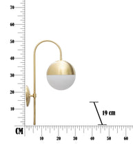 Wandleuchte Glamy Street Gold Weiß 51 cm – Wandlampe