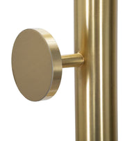 Wandgarderobe Glamy Gold 190 cm – Hakenleiste