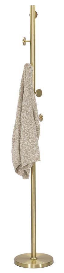 Wandgarderobe Glamy Gold 190 cm – Hakenleiste