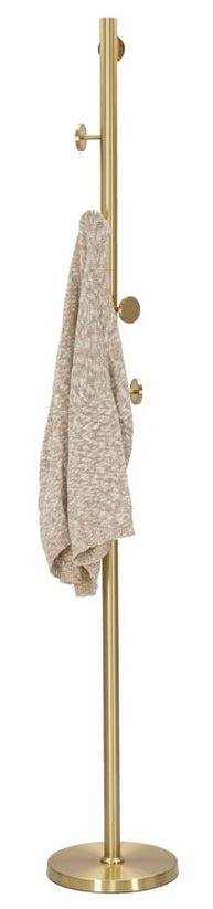 Wandgarderobe Glamy Gold 190 cm – Hakenleiste
