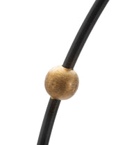 Wanduhr Pearl Schwarz Gold Groß – Uhr Wohnzimmer