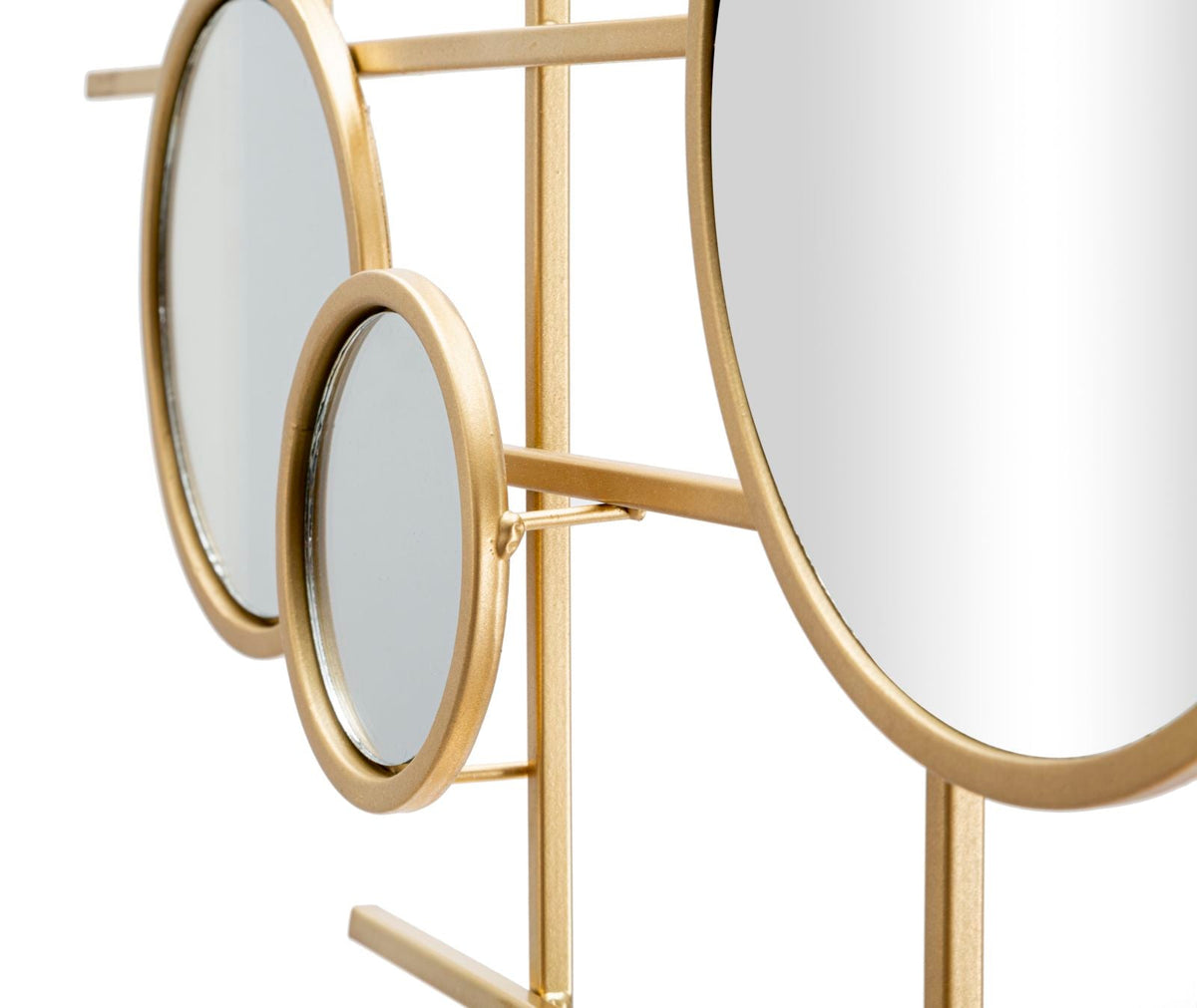 Spiegel Rund Gloxy Gold 61 cm