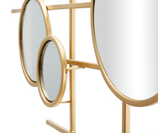 Spiegel Rund Gloxy Gold 61 cm