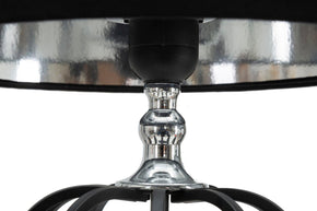 Tischlampe Darky Silber 44,5 cm – Tischleuchte