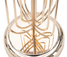 Tischlampe Krista Gold Rosa 64 cm – Tischleuchte