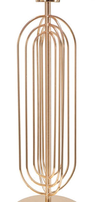 Tischlampe Krista Gold Rosa 64 cm – Tischleuchte