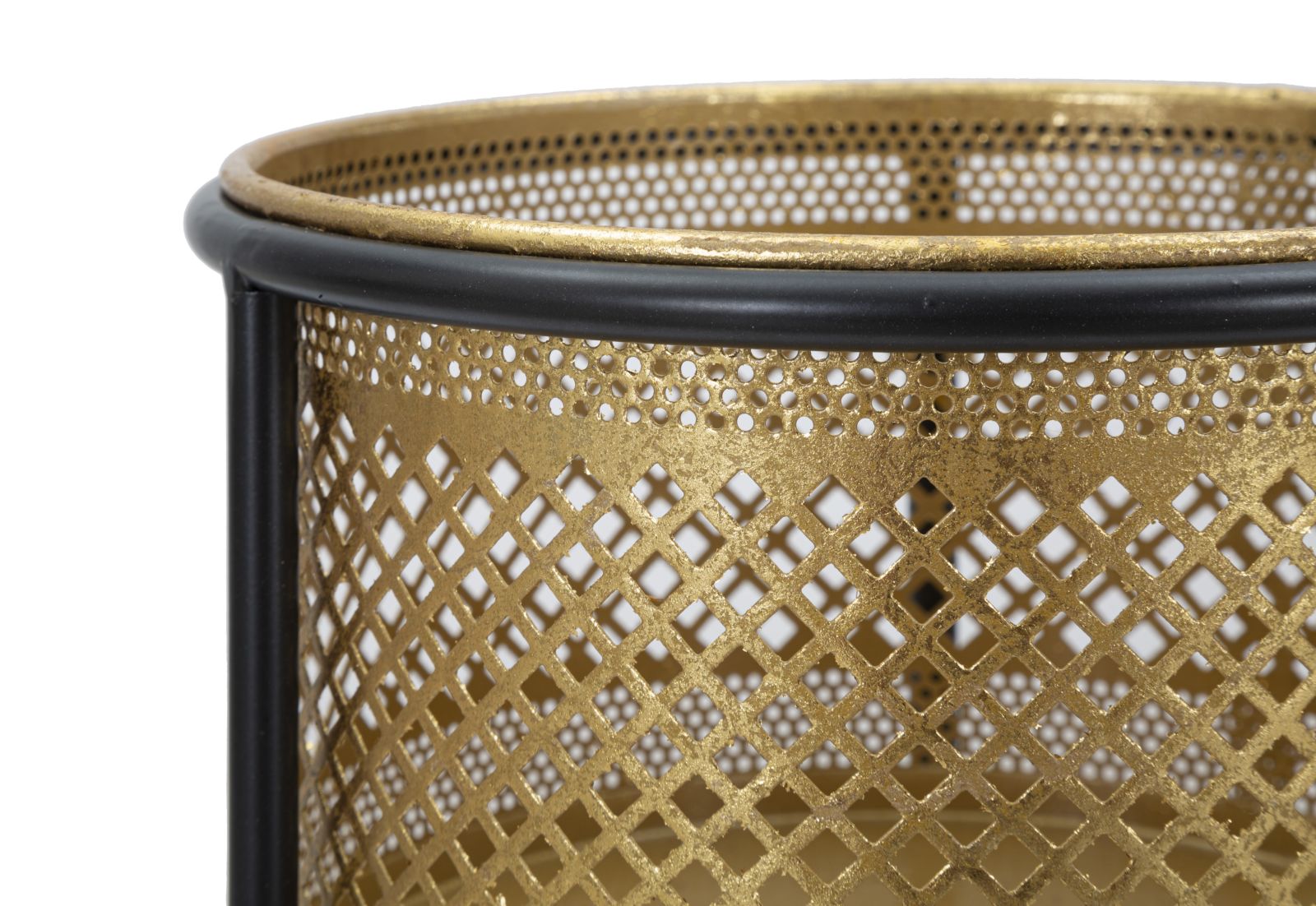 Blumenständer Simply Gold Schwarz – Pflanzenständer Deko