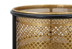 Blumenständer Simply Gold Schwarz – Pflanzenständer Deko