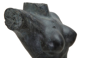 Griechische Statue Dekofigur Frau Schwarz – Büste Deko