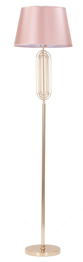 Stehlampe Ovy Gold Rosa 168,5 cm – Stehleuchte