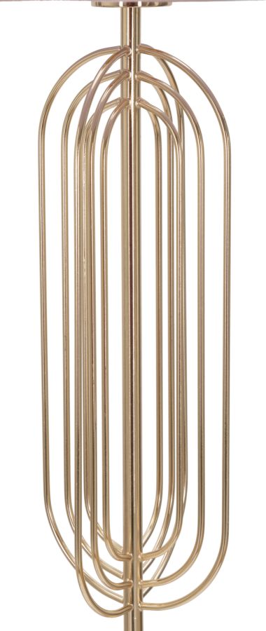 Stehlampe Ovy Gold Rosa 168,5 cm – Stehleuchte