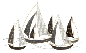Wandpaneel Segelschiff Bunt 55,9 cm – Wanddeko